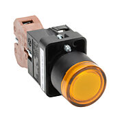 Кнопка 22 мм: нажать ВКЛ. - нажать ВЫКЛ., желтая, IP65 (PN# GCX3193-120)