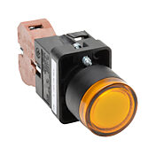 Кнопка 22 мм: нажать ВКЛ. - нажать ВЫКЛ., желтая, IP65 (PN# GCX3193-120L)