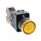 Кнопка 22 мм: нажать ВКЛ. - нажать ВЫКЛ., желтая, IP65 (PN# GCX3193-24)