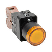 Кнопка 22 мм: нажать ВКЛ. - нажать ВЫКЛ., желтая, IP65 (PN# GCX3193-24L)