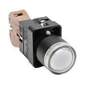 Кнопка 22 мм: нажать ВКЛ. – нажать ВЫКЛ., прозрачная, IP65 (PN# GCX3195-120)