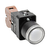 Кнопка 22 мм: нажать ВКЛ. - нажать ВЫКЛ., прозрачная, IP65 (PN# GCX3195-120L)