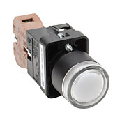 Кнопка 22 мм: нажать ВКЛ. - нажать ВЫКЛ., прозрачная, IP65 (PN# GCX3195-24)