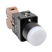 Кнопка 22 мм: нажать ВКЛ. - нажать ВЫКЛ., белая, IP65 (PN# GCX3196-24)