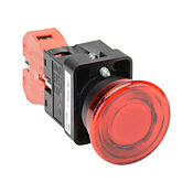 Кнопка 22 мм: без фиксации, красная, IP65 (PN# GCX3221-120L)