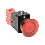 Кнопка 22 мм: без фиксации, красная, IP65 (PN# GCX3221-24)