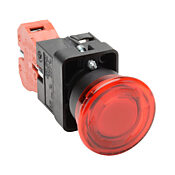 Кнопка 22 мм: поворотная, красная, IP65 (PN# GCX3226-120L)