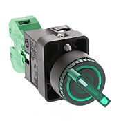 Селекторный переключатель: пружинный возврат справа, 22 мм, 2-позиционный, рукоятка (PN# GCX3242-120)