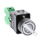 Селекторный переключатель: с пружинным возвратом справа, 22 мм, 2-позиционный, рукоятка (PN# GCX3245-120L)