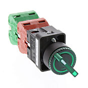 Селекторный переключатель: фиксированный, 22 мм, 3-позиционный, кнопочный (PN# GCX3262-120)