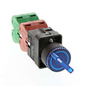 Селекторный переключатель: фиксированный, 22 мм, 3-позиционный, кнопочный (PN# GCX3264-24)