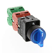 Селекторный переключатель: с пружинным возвратом в центр, 22 мм, 3-позиционный, рукоятка (PN# GCX3284-120)