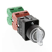 Селекторный переключатель: с пружинным возвратом в центр, 22 мм, 3-позиционный, рукоятка (PN# GCX3285-120)