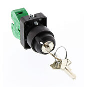 Селекторный переключатель: с пружинным возвратом справа, 22 мм, 2-позиционный, с ключом (PN# GCX3430)
