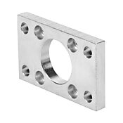 Фланцевая монтажная пластина: оцинкованная сталь, для цилиндров серии G диаметром 40 мм (PN# GFL-40MM)