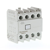 Auxiliary Contact: 10A @ 600 VAC, for all GH15 series contactors (PN# GH15T22)