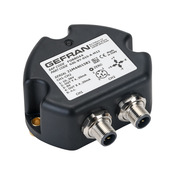 Датчик наклона: 2 оси, +/- 15 градусов, резервный выход 4-20 мА, (2) 5-контактный быстроразъемный разъем M12 (PN# GIG-XY-015-A-M12)