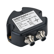 Датчик наклона: 2 оси, +/- 45 градусов, резервный выход 4-20 мА, (2) 5-контактный быстроразъемный разъем M12 (PN# GIG-XY-045-A-M12)