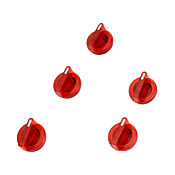 Линза рычажного оператора: запасная, красная, 5 шт/уп, для переключателей серии GCX (PN# GR1288PR-5)