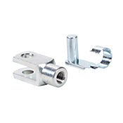 Вилка стержня: оцинкованная сталь, резьба M10 X 1,25, для цилиндров серии G (PN# GRC-M10-125)