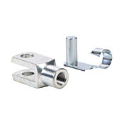 Вилка стержня: оцинкованная сталь, резьба M16 X 1,5, для цилиндров серии G (PN# GRC-M16-15)