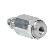 Самоустанавливающаяся соединительная муфта: оцинкованная сталь, резьба M16 X 1,5, для цилиндров серии G (PN# GRCP-M16-15)