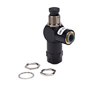 пневматический Ручной клапан: 3-ходовой (3-ходовой) (PN# GVP-3C2P-PB)