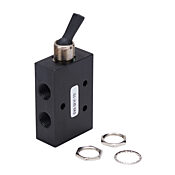 пневматический ручной клапан: 5-ходовой (4-ходовой) (PN# GVS-521F-TD)