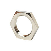 Шестигранная гайка: M18 x 1, 6 шт/уп, для датчиков 18 мм (артикул № GXM3MD2439)