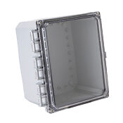 Корпус: 10 x 8 x 6 дюймов, настенное крепление, поликарбонат (PN# H10086HCF-6P-P10)