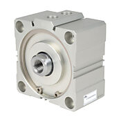 Пневматический цилиндр: компактный экструдированный, диаметр отверстия 100 мм, ход 5 мм (PN# H100M005MD-M)