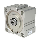 Пневматический цилиндр: компактный экструдированный, диаметр отверстия 100 мм, ход 15 мм (PN# H100M015MD-M)