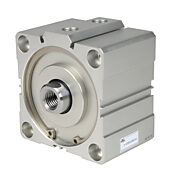 Пневматический цилиндр: компактный экструдированный, диаметр отверстия 100 мм, ход поршня 20 мм (PN# H100M020MD-M)