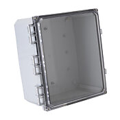 Корпус: 12 x 10 x 6 дюймов, настенное крепление, поликарбонат (PN# H12106HCF-6P-P10)