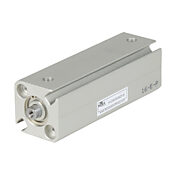 Пневматический цилиндр: компактный экструдированный, диаметр отверстия 12 мм, ход 50 мм (PN# H12M050MD-M)