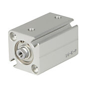 Пневматический цилиндр: компактный экструдированный, диаметр отверстия 16 мм, ход поршня 15 мм (PN# H16M015MD-M)