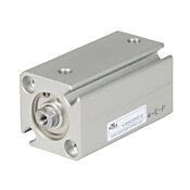 Пневматический цилиндр: компактный экструдированный, диаметр отверстия 16 мм, ход поршня 25 мм (PN# H16M025MD-M)