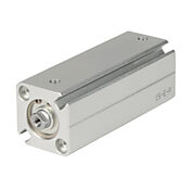 Пневматический цилиндр: компактный экструдированный, диаметр отверстия 16 мм, ход 50 мм (PN# H16M050MD-M)