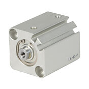 Пневматический цилиндр: компактный экструдированный, диаметр отверстия 20 мм, ход 15 мм (PN# H20M015MD-M)