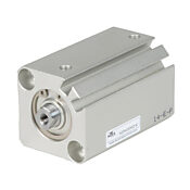 Пневматический цилиндр: компактный экструдированный, диаметр отверстия 20 мм, ход поршня 30 мм (PN# H20M030MD-M)