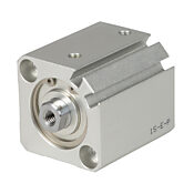 Пневматический цилиндр: компактный экструдированный, диаметр отверстия 25 мм, ход 15 мм (PN# H25M015MD-M)