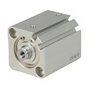 Пневматический цилиндр: компактный экструдированный, диаметр отверстия 25 мм, ход поршня 20 мм (PN# H25M020MD-M)