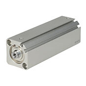Пневматический цилиндр: компактный экструдированный, диаметр отверстия 25 мм, ход 100 мм (PN# H25M100MD-M)