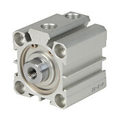 Пневматический цилиндр: компактный экструдированный, диаметр отверстия 32 мм, ход 10 мм (PN# H32M010MD-M)