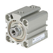 Пневматический цилиндр: компактный экструдированный, диаметр отверстия 32 мм, ход 15 мм (PN# H32M015MD-M)