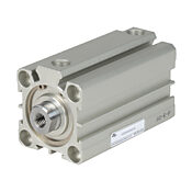 Пневматический цилиндр: компактный экструдированный, диаметр отверстия 32 мм, ход поршня 50 мм (PN# H32M050MD-M)