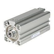 Пневматический цилиндр: компактный экструдированный, диаметр отверстия 32 мм, ход 75 мм (PN# H32M075MD-M)