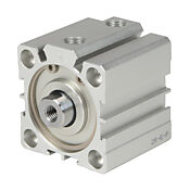 Пневматический цилиндр: компактный экструдированный, диаметр отверстия 40 мм, ход 10 мм (PN# H40M010MD-M)