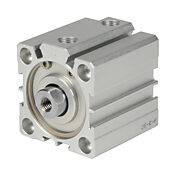 Пневматический цилиндр: компактный экструдированный, диаметр отверстия 40 мм, ход 15 мм (PN# H40M015MD-M)