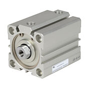Пневматический цилиндр: компактный экструдированный, диаметр отверстия 40 мм, ход поршня 30 мм (PN# H40M030MD-M)